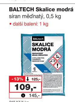 Modrá skalice Baltech