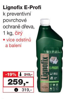 Ochrana dřeva Lignofix E-Profi Stachema