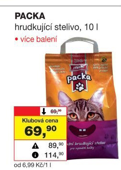 Stelivo pro kočky Packa Balanim