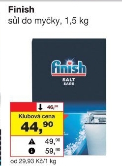 Sůl do myčky Finish