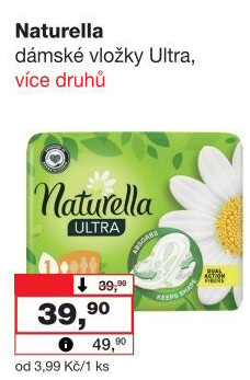 Vložky dámské Ultra Naturella