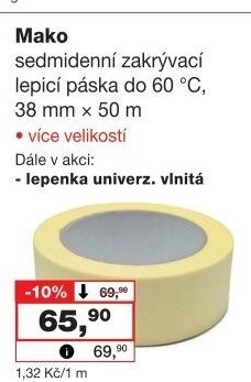 Zakrývací páska Mako