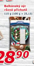Balkánský sýr Madeta