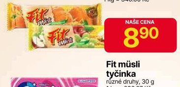 Müsli tyčinka Fit