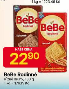 Sušenky Rodinné BeBe Opavia
