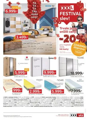 akční leták XXXLutz 21.7.2025-3.8.2025