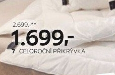 CELOROČNÍ PŘIKRÝVKA