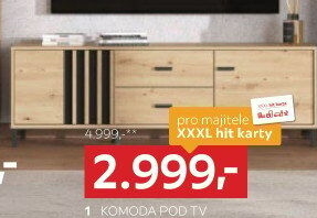 KOMODA POD TELEVIZI