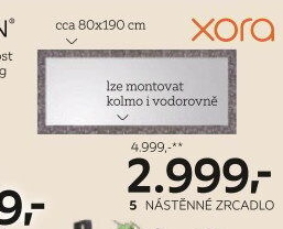 NÁSTĚNNÉ ZRCADLO