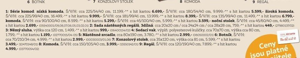 NÍZKÁ KOMODA