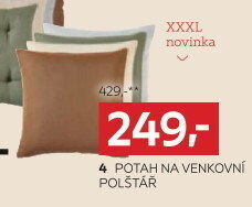 POTAH NA VENKOVNÍ POLŠTÁŘ