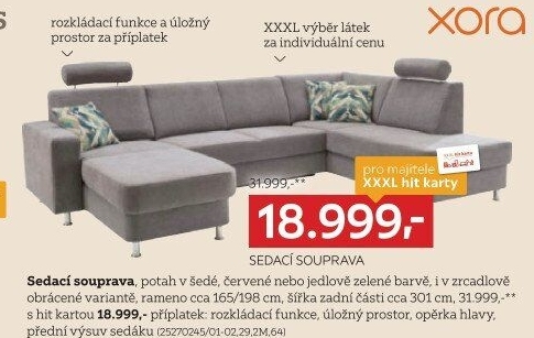 SEDACÍ SOUPRAVA