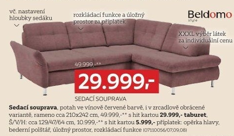 SEDACÍ SOUPRAVA