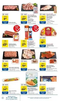 akční leták Tesco 23.7.2025-29.7.2025