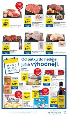 akční leták Tesco 23.7.2025-29.7.2025