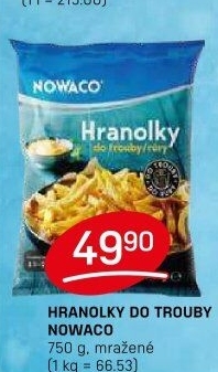 Hranolky mražené Nowaco