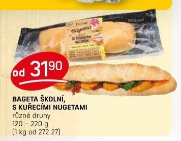 Obložená bageta