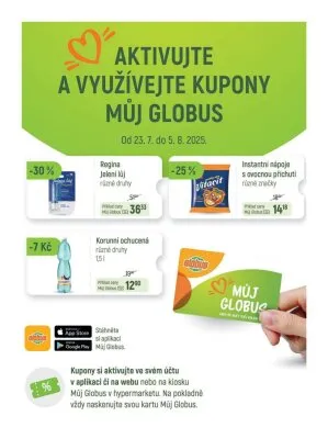 akční leták Globus 23.7.2025-29.7.2025