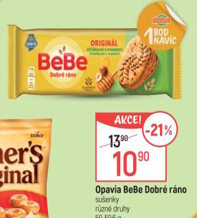 Sušenky BeBe Dobré ráno Opavia