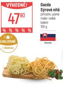 Sýrové nitě Gazda