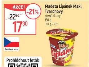 Dezert Lipánek Duo Madeta