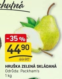 Hrušky Packham