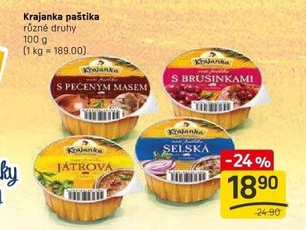 Paštiky Krajanka