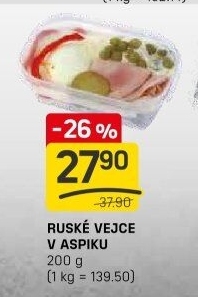 Ruské vejce v aspiku