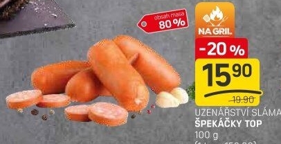 Špekáčky Top Sláma