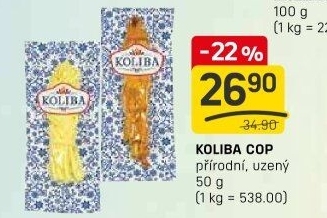 Sýrový cop Koliba Bystřice pod Hostýnem