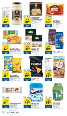 akční leták Tesco 23.7.2025-29.7.2025