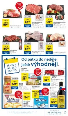 akční leták Tesco 23.7.2025-29.7.2025