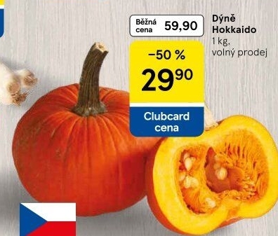 Dýně Hokkaidó