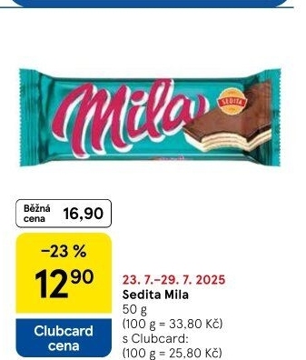 Oplatky Mila Sedita