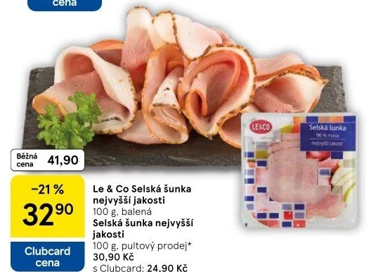 Šunka selská nejvyšší jakosti
