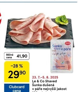 Šunka vepřová dušená nejvyšší jakosti LE&amp