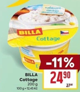 Sýr Cottage Billa