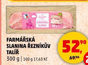 Farmářská slanina Řezníkův talíř