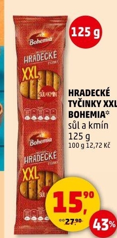 Hradecké tyčinky Bohemia