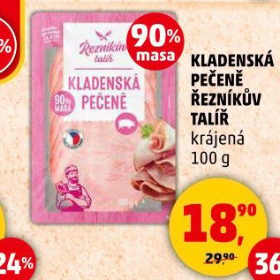 Kladenská pečeně Řezníkův talíř