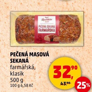 Sekaná farmářská Řezníkův talíř