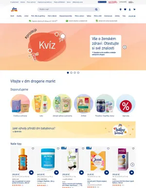 akční leták dm drogerie 23.7.2025-29.7.2025