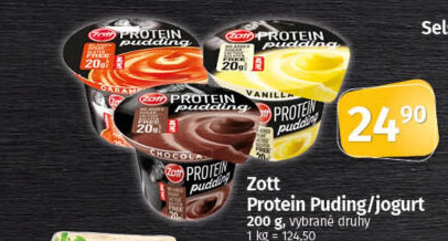 Dezert pudink protein Zott