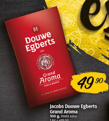 Mletá káva Grand Aroma Douwe Egberts
