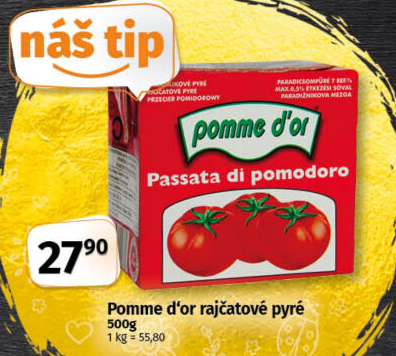 Rajčatové pyré Pomme d'