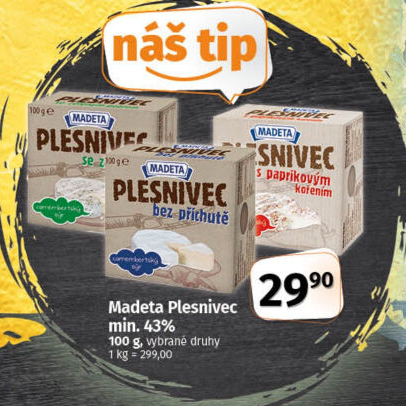 Sýr Plesnivec Madeta