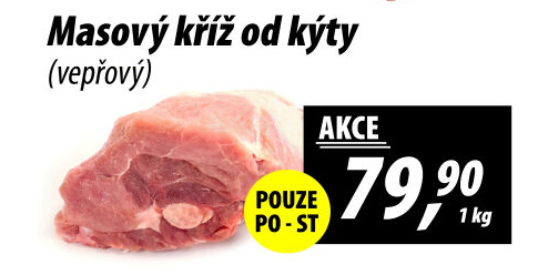 Masový kříž od kýty vepřový