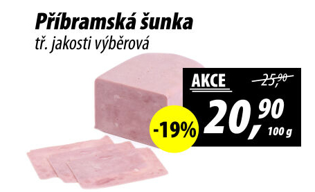 Šunka výběrová příbramská