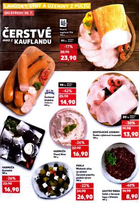 akční leták Kaufland 30.7.2025-5.8.2025