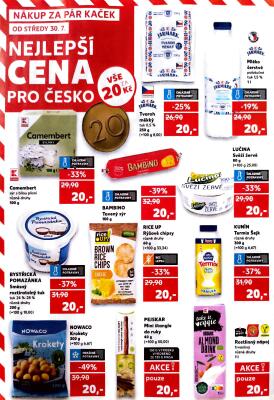 akční leták Kaufland 30.7.2025-5.8.2025